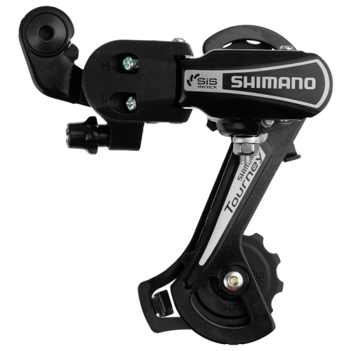 Переключатель задний Shimano Tourney ARDTY21BGSDL, 2-5036, 6-7ск. крепл. на болт, черный