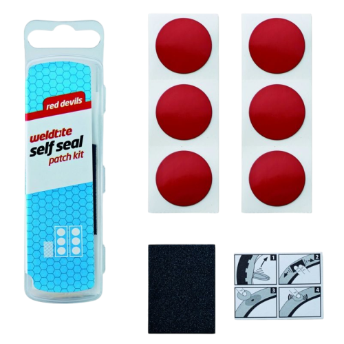 Аптечка 7-01036 6 суперсамоклеек+шкурка инд. уп. (25) RED DEVILS WELDTITE (Англия)