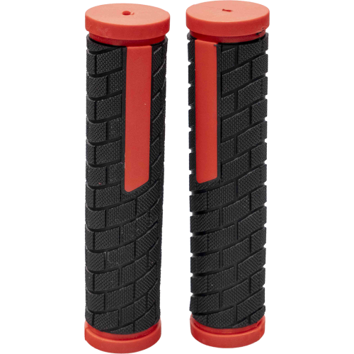 Грипсы велосипедные, 135 мм, YW-BT-145 (черно-синие, черно-красные)