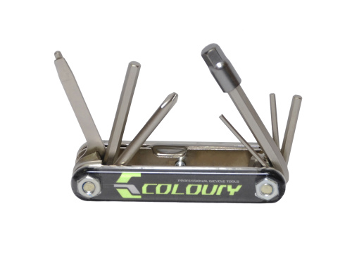 Набор 6-648406 унив. складн. шестигр. +/- отвертки с ножиком (100) COLOURY