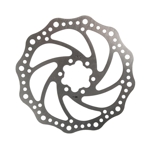 Тормозной диск 5-360600 (ротор) для тормоза 160мм+6болтов нерж. сталь серебр. M-WAVE NEW