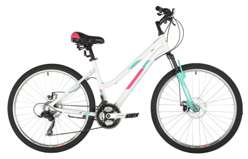 Велосипед FOXX 26" BIANKA D белый, алюминий, размер 15"