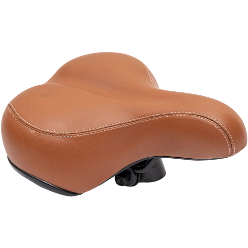 Седло HORST 09-200855 комфортное с замком  255X215мм пружины закрытого типа,570гр корич