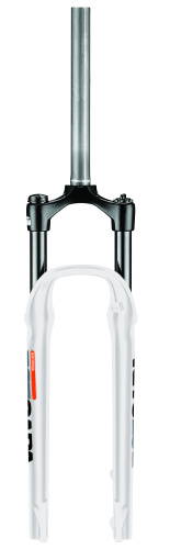 Вилка аморт. 1-0181 27,5"х28,6 шток 260мм пруж.-эласт. рег. 80мм D белая RST CAPA Т