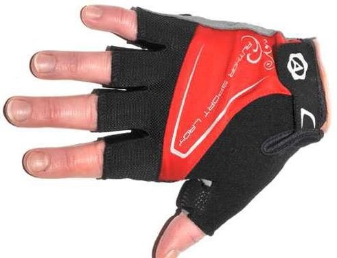 Перчатки 8-7130565 Lady Comfort Gel красн-черно-серые L гель/лайкра/синт.кожа с петельк. (20) AUTHOR