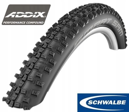 Покрышка. 28x1,65 (44-622) 05-11101151.01 SMART SAM Perf B/B-RT (светоотраж полоса)  HS476 Addix 67EPI черная SCHWALBE