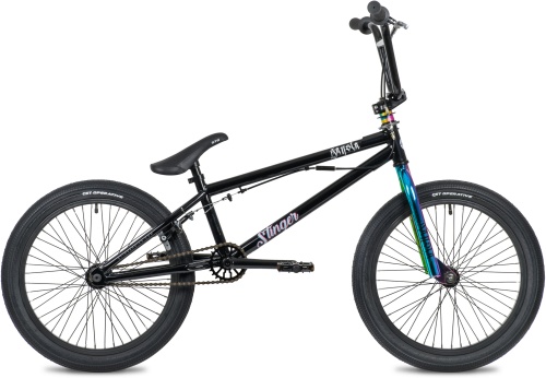 Велосипед STINGER GANGSTA 20" BMX, 10" неохром