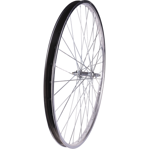 Колесо 28" переднее усиленное. Хромированный обод с втулкой (H36.G11.) спица Ø-3мм.