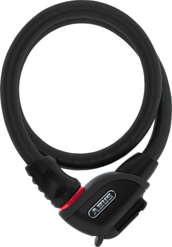 Замок 05-0039680 вело трос на ключе 8960/85см TexFL Phantom CABLE LOCK класс защиты 6/15 черный ABUS