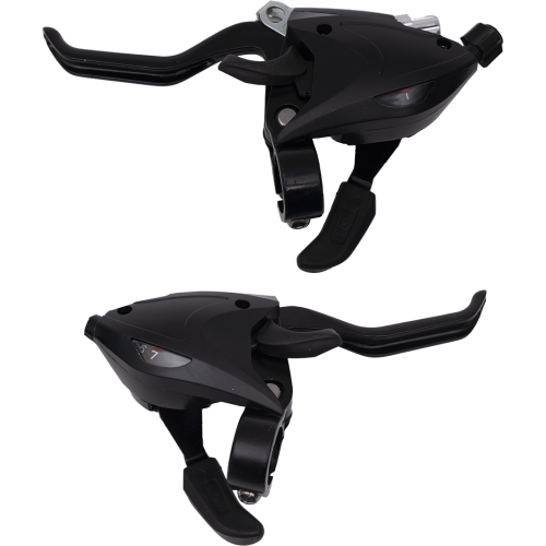 Комплект ручек перекл. скор. (003) (EF-50) (моноблок черный) 3х7 + рубашки, усиленный