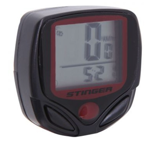 Велокомьютер JY-4012E-L проводной, 15 функций, Х53934-5