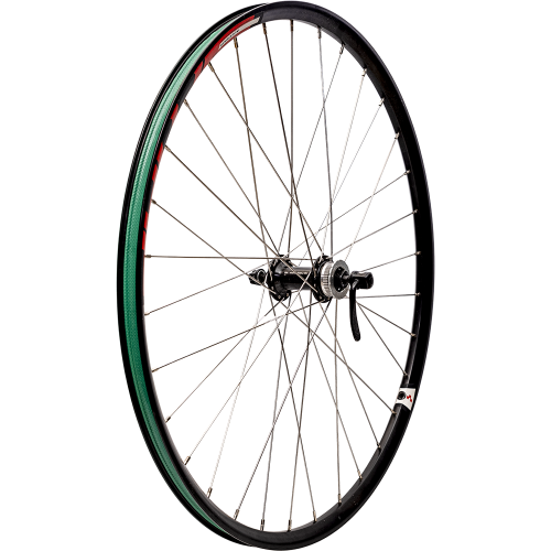 Колесо 27,5 переднее CUBE диск C.Lock 32сп. (алю. обод. Alexrims вт. Shimano TX-505)