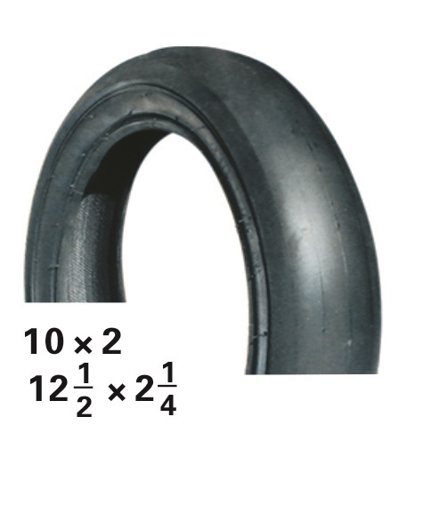 Покрышка 12 1/2х2 1/4 HOTA, 09-500239, ВЕЛОСИПЕДНАЯ слик черная NEW