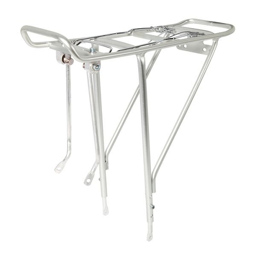 Багажник 26" задний HLYJ-L2, алюминиевый, серебристый Х47281