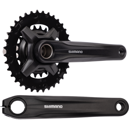 Комплект шатунов с вед. зв. и кареткой, FC-MT210-2, 36х22T, 175 мм, Hollowtech 2, 9 ск., SHIMANO, че