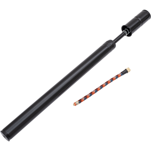 Насос велосипедный металлический «UNITY» клапан- a/v (Ø-22х400мм.) чёрный Индия.