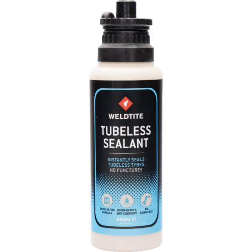 Герметик/антипрокол. 7-03063 профи TUBELESS TYRE SEALANT для бескамерных покрышек 240мл WELDTITE (Ан