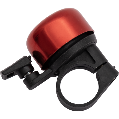 Звонок 00-170715 алюминий/пластик мини D=35мм красный