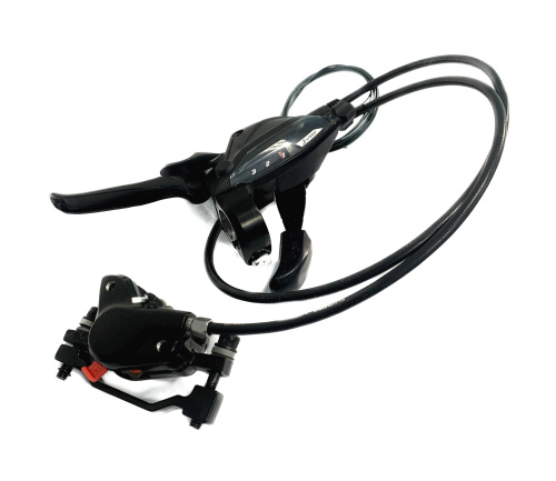 Тормоз дисковый Shimano ST-EF505(L), BR-MT200(F), SM-MA-F180P/P2, RESIN PAD, 850MM HOSE 31012279 /2-