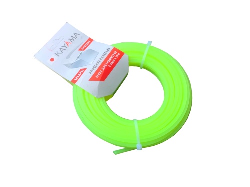 Леска для триммера сечение квадрат диаметр 3,0 катушка 15 м., ЛТК-030015 KAYAMA
