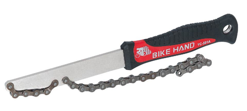 Хлыст BIKEHAND YC-501A, 6-14501, для снятия кассет 7-9 ск., 1/2х3/32, сталь