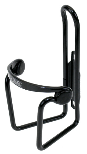 Флягодержатель M-WAVE алюминий с фиксатором, черный, 5-340938