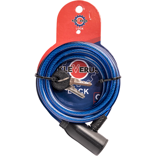 Замок тросовый с ключом 8х1500мм (004)