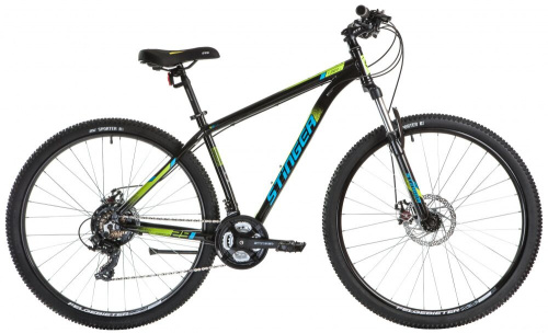 Велосипед STINGER 29" ELEMENT EVO черный, алюминий, размер 18"