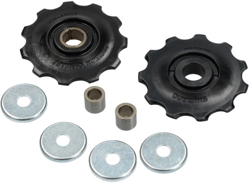 Ролики заднего переключателя Shimano, 9ск, верхн+нижн, к RD-M370/M3000, Y5FT98030