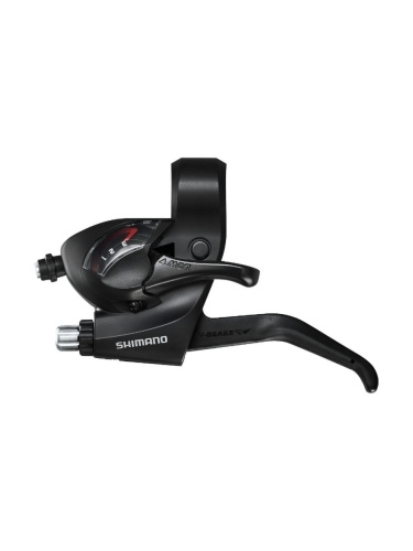 Переключатель-моноблок Shimano Tourney ASTEF41LBL 2-4003 шифтер+торм. ручка 3ск. лев черный