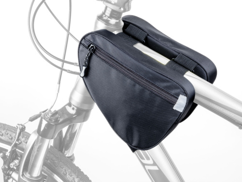 Подсумок 8-15001096 подрам. A-R211 TWIN ДВОЙНОЙ передний треуг. V=2х1.0л 210х140х45мм, 198г, черный AUTHOR