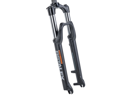 Вилка аморт. 1-0047 26"х28,6 шток 260мм пруж.-масл. рег. гидр. блок. 100мм D черная RST ALEX TNL