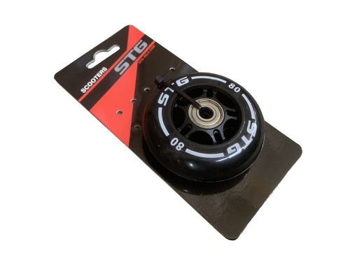 Колесо PU 80mm для пластиковых самокатов, 1шт