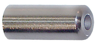 Колпачoк 5-370202 для рубашки тросика перекл. 4,1мм фрезер. серебрист. (банка 200шт) PROMAX