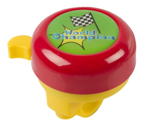 Звонок 5-420119 сталь/пластик детский с 3D-рисунком 6 цветов в ассорт. M-WAVE