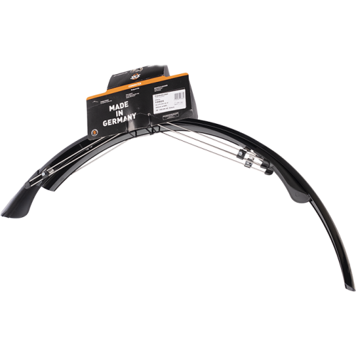 Комплект крыльев SKS Commuter Hybrid 0-10955 металлопласт. 45mm, 28", черные с брызгов.(Германия)