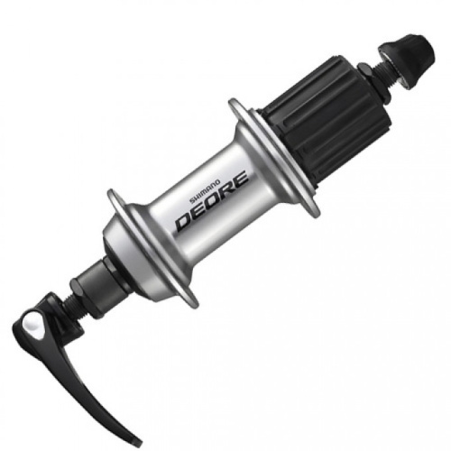 Втулка задняя Shimano Deore T610, алюм. 36отв, под кассету 8-10ск, с эксц., QR, серебр., EFHT610AZBS