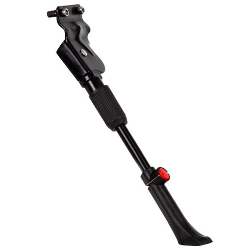 Подножка на перо HS-007B, 26"-28" сталь, чёрная, крепление на 2 болта