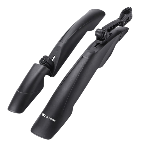Комплект крыльев для велосипеда 26-29" широкие, быстросъемные, West Biking