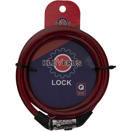 Велозамок кодовый,трос Ø 8х1000 (011)