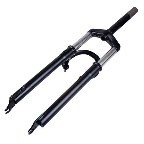 Вилка велосипеда с амортизатором 27.5", D=28.6 , под V-Brake/диск,без резьбы