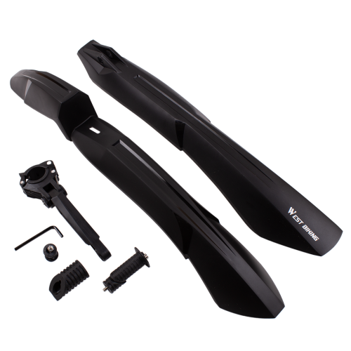 Комплект крыльев для велосипеда 26-29" быстросъемные, West Biking