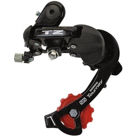 Переключатель задний Shimano RD-TZ500, 6ск., крепл. на болт, 31012298