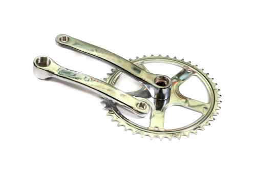 Шатуны со звездой "PROWHEEL", 44Т, 170мм сталь, хром, Китай