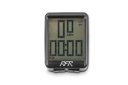 Велокомпьютер RFR CMPT, беспроводной, 11 ф-ций, черный, код 14080