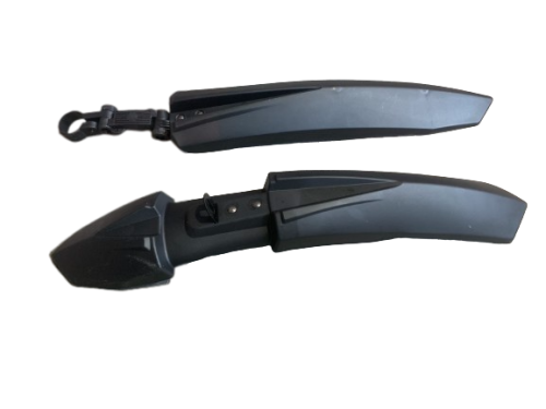 Крылья пластиковые 26"-29" широкие (модель: XGNB-063) чёрные