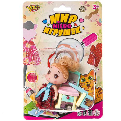 Набор мебели Мир моих игрушек с куклой, M7665