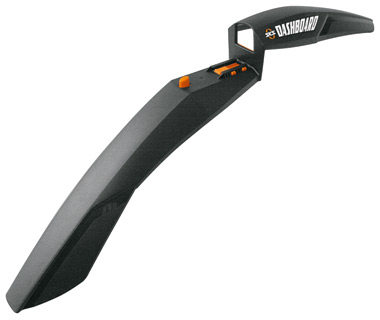 Крыло 0-10471 пластик. SKS-10471 перед. б/съемн. Dashboard 26"+29" в трубу вилки черное (Германия)