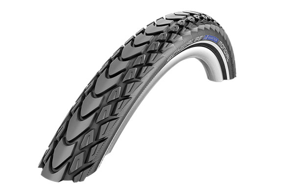 Покрышка. 28x1,75 (47-622) 05-11101344 MARATHON MONDIAL Perf, RaceGuard B/B-SK+RT (светоотр полоса) HS428 EC 67EPI черная SCHWALBE