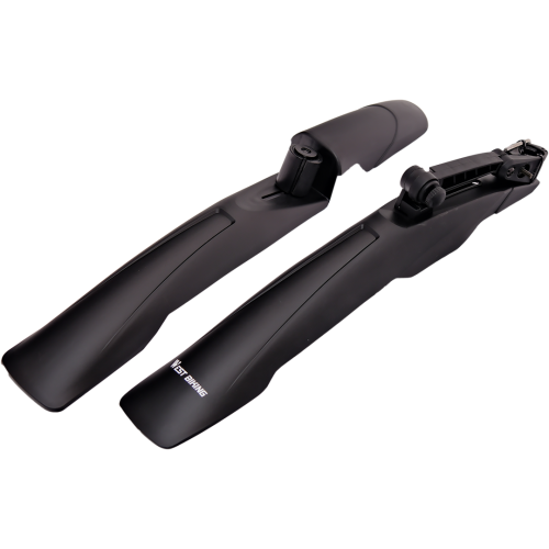 Крылья для велосипеда 26-27,5" широкие, быстросъемные, West Biking арт. 0714026